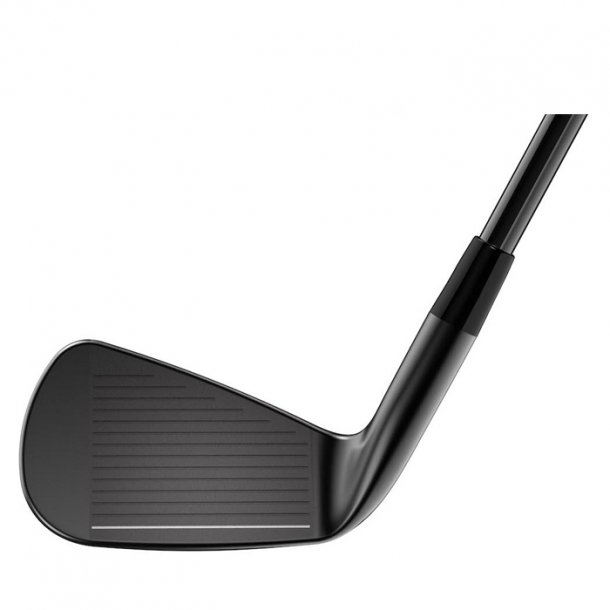 LH Cobra Forged TEC Black Irons Steel Shaft